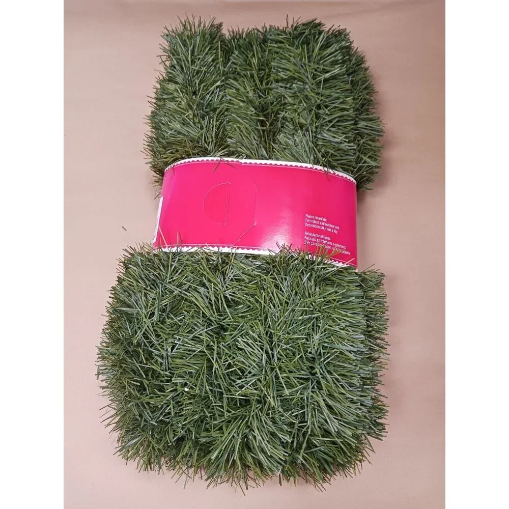 Holiday Time 50-Ft Non-Lit Soft Garland New